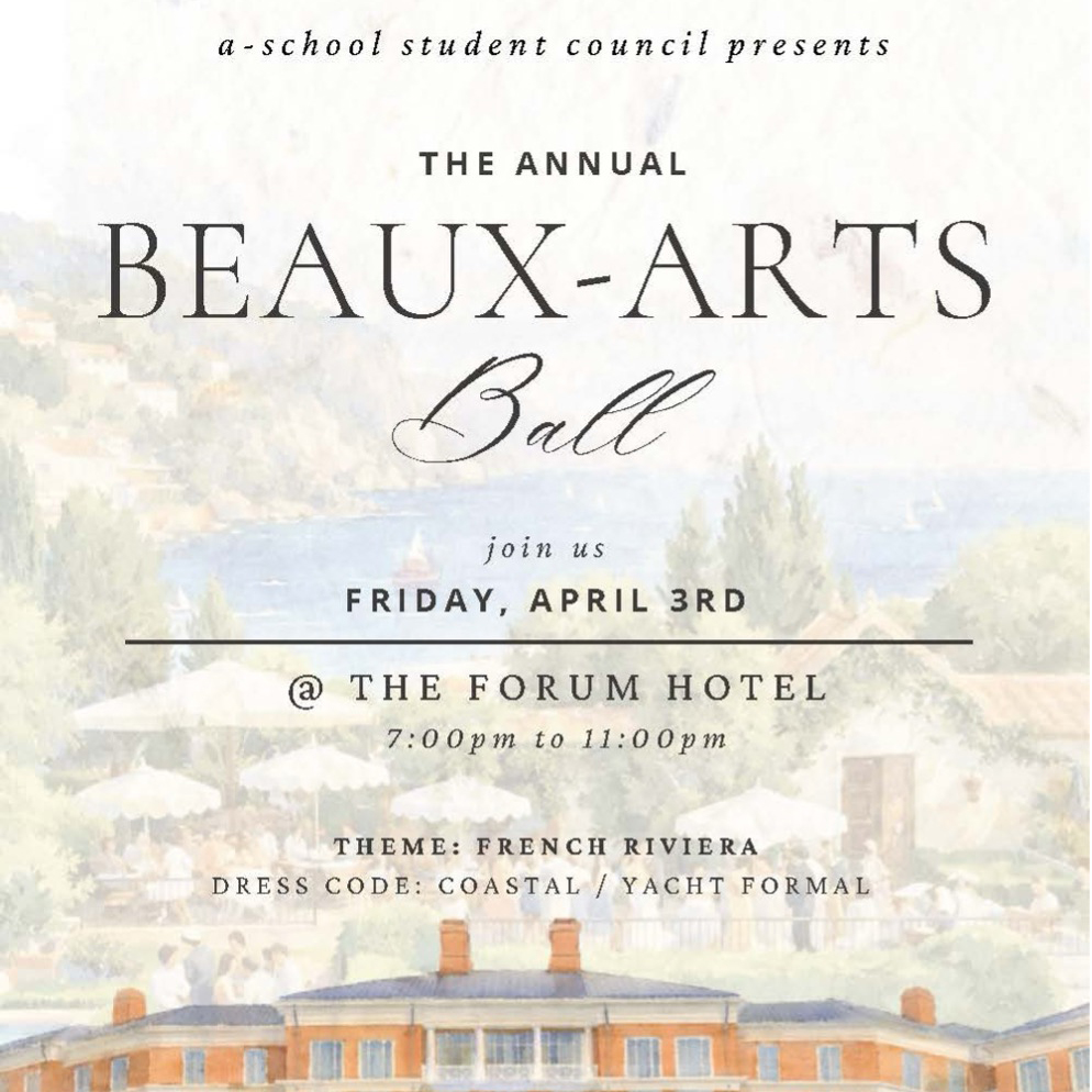 Beaux Arts Ball 2026 Invite Graphic - thumbnail