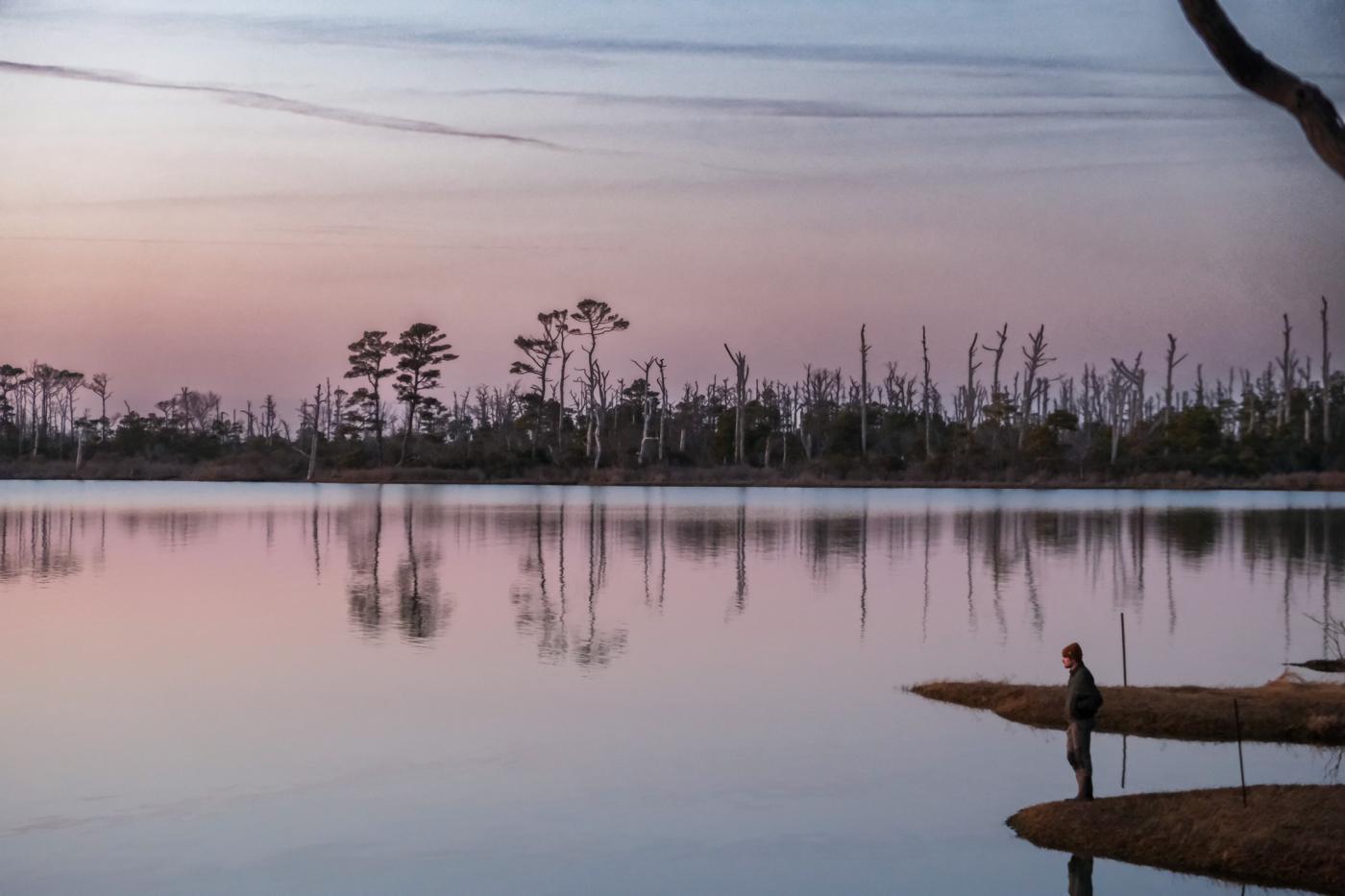 Assateague Island across the bay - Photo Chris Porter