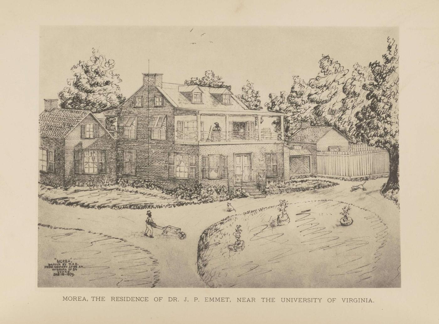 Sketch of Morea by Thomas Addis Emmet, 1879