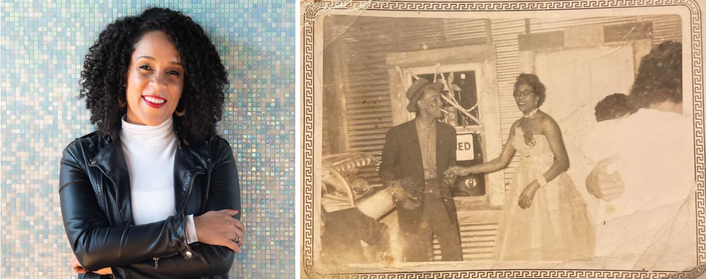 OPI Grantee - headshot and historic photograph