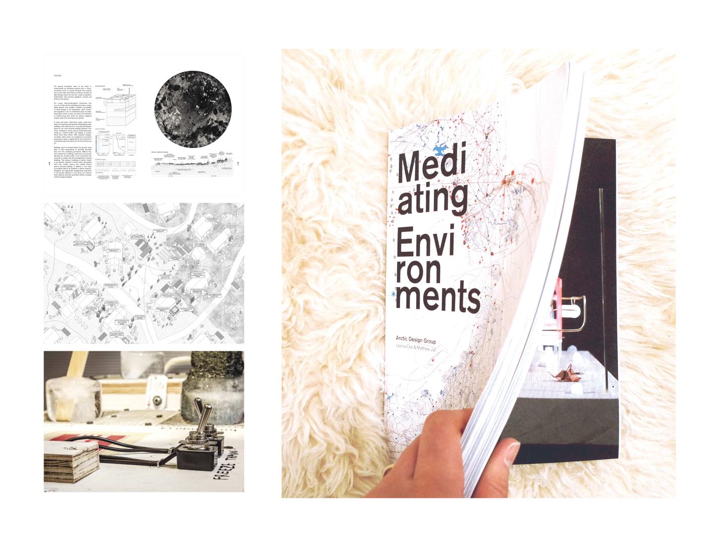 Book Cover and Spread - Mediating Environments
