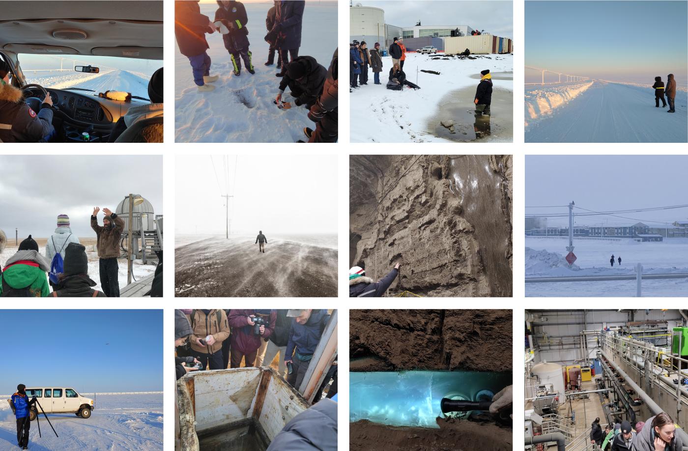 Grid of images of Arctic Design Group Studios in Alaska