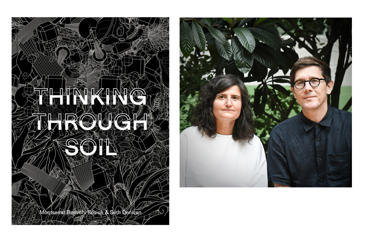 Thinking Through Soil book cover and image of the authors. 